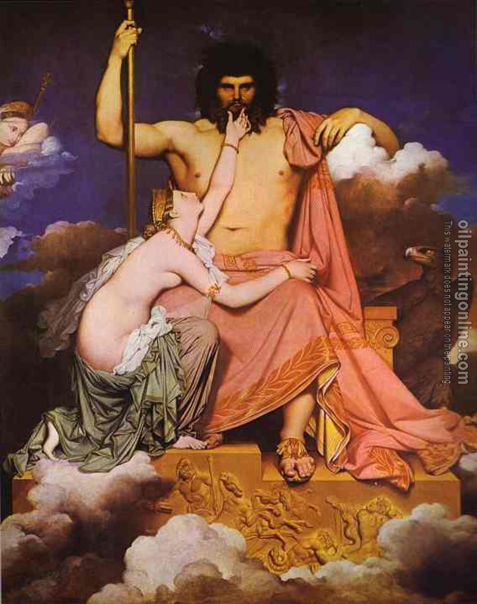 Ingres, Jean Auguste Dominique - Jupiter and Thetis